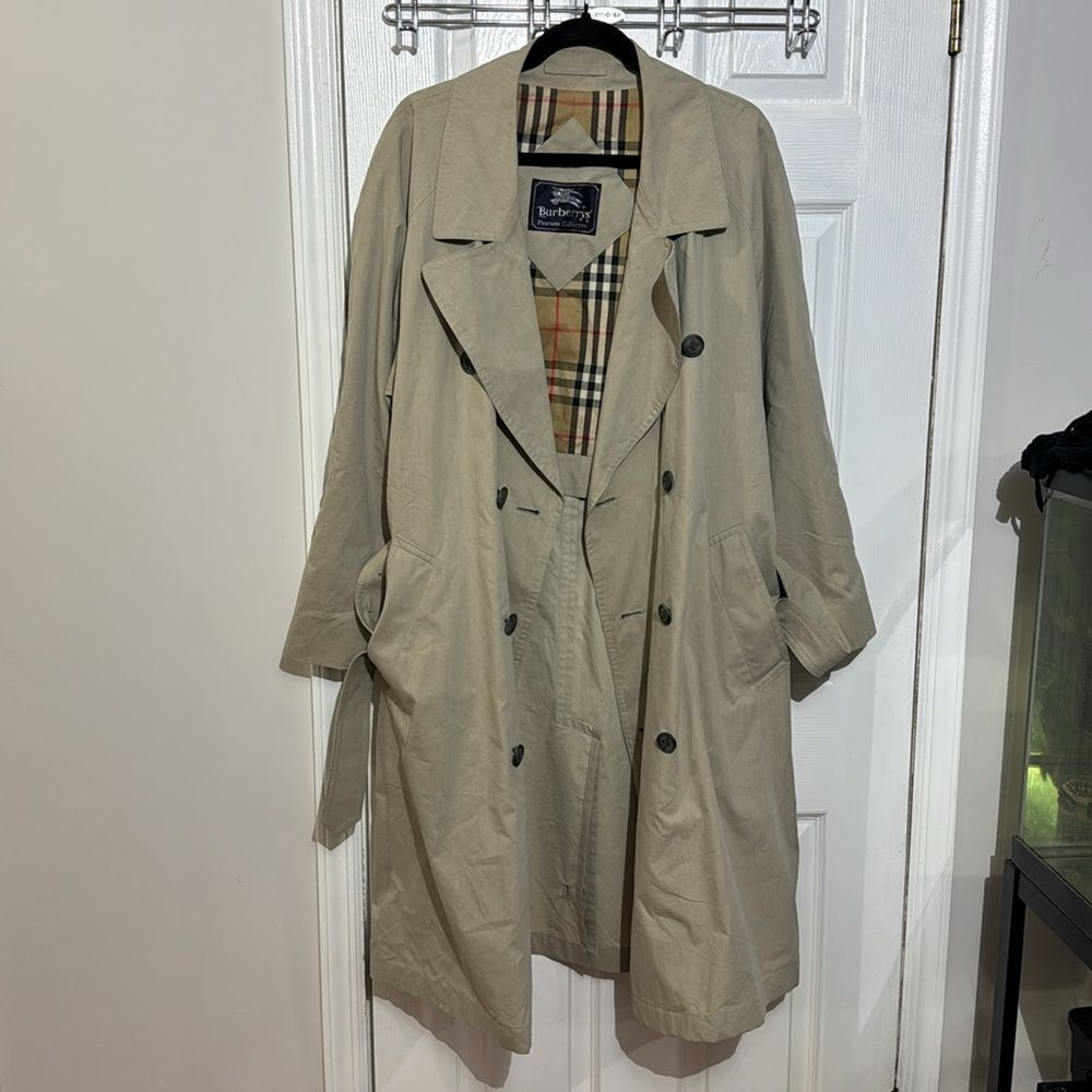 Burberry Tan Trench Coat
